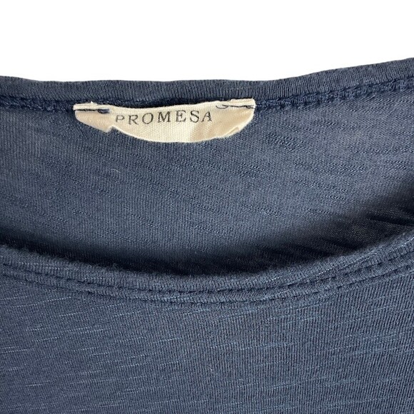 Promesa T Shirt STUCK IN THE 90'S Sz M Round Neck Short Sleeve Gray Made inUSA - Picture 4 of 6